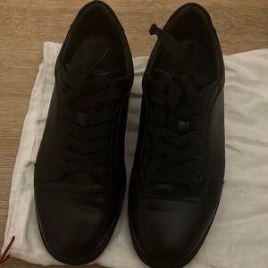 Women’s black Christian Louboutin sneakers
